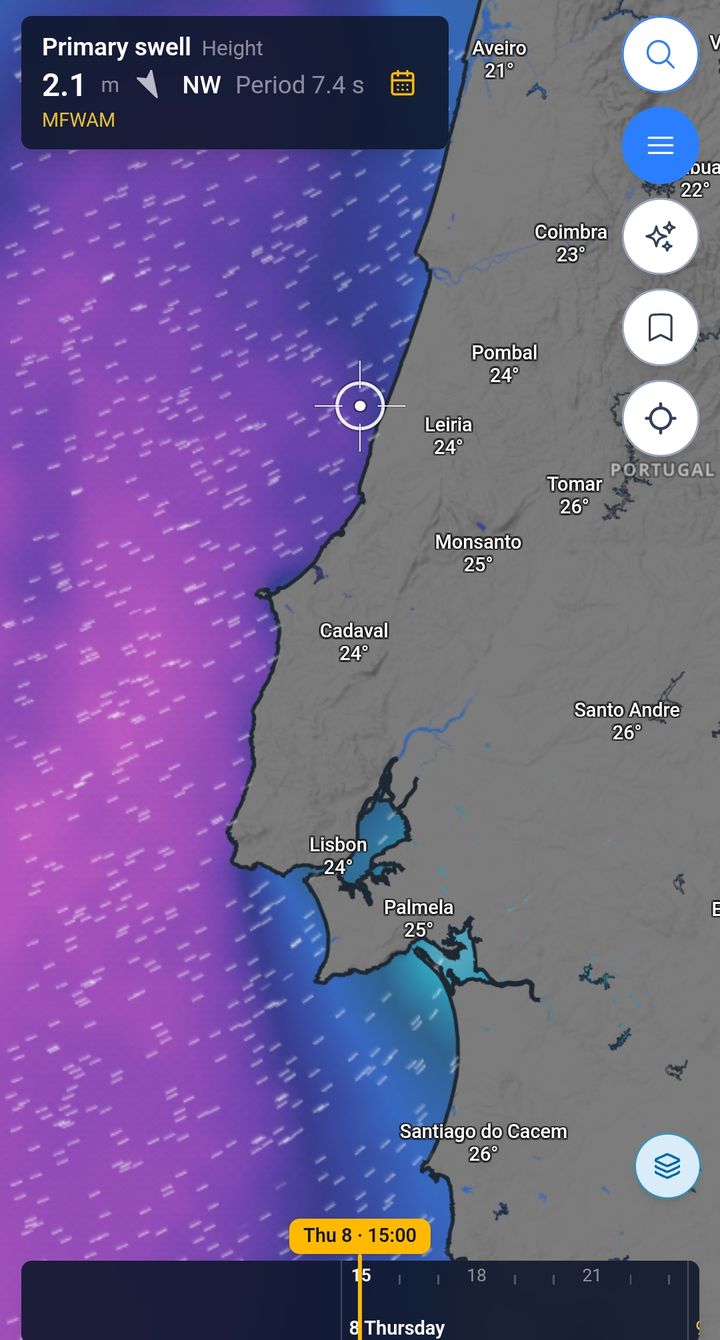 XCmap map with the Swell layer